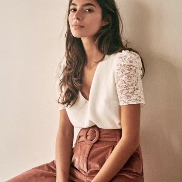 Sezane Tops - Sezane - Colette Blouse